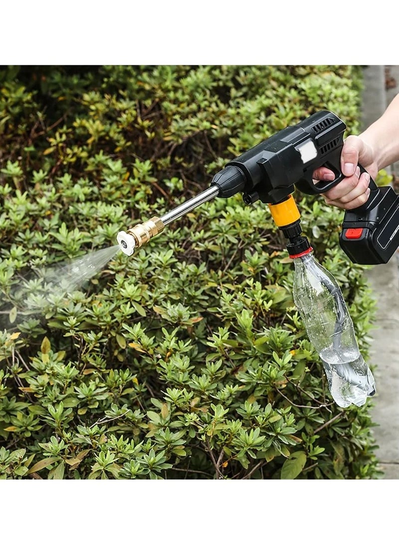 48V Cordless Portable High Pressure Electric Cleaner Machine, Black  - Image 3
