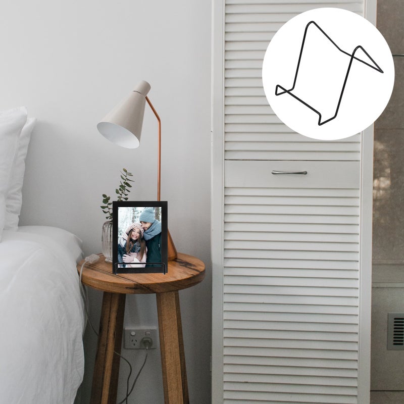 2Pcs Book Display Holder Easel Display Stand Iron Plate Holder Photo Frame Holder - Image 4