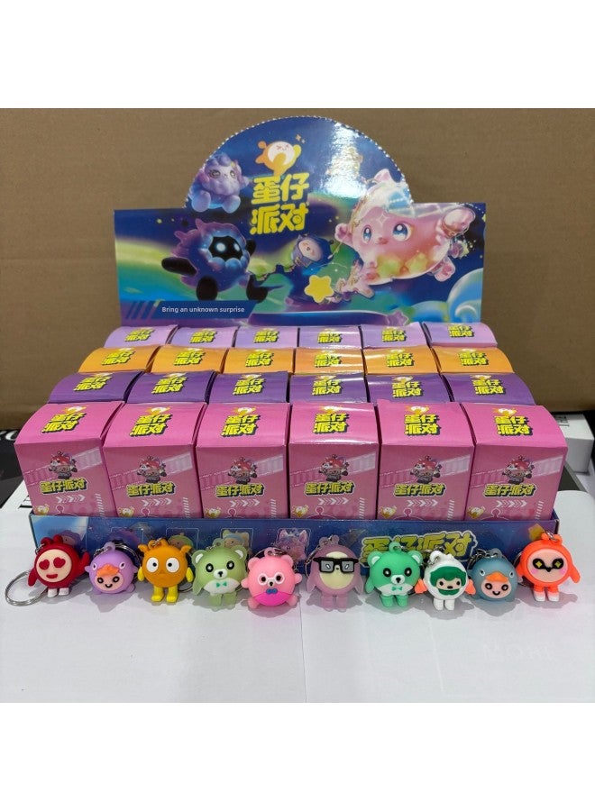 Blind Box Bracelet Hole Music Blind Box Bracelet Children Diy Beaded Gift Box Tide Toy Wholesale-Color:Eggman Blind Box  - Image 1