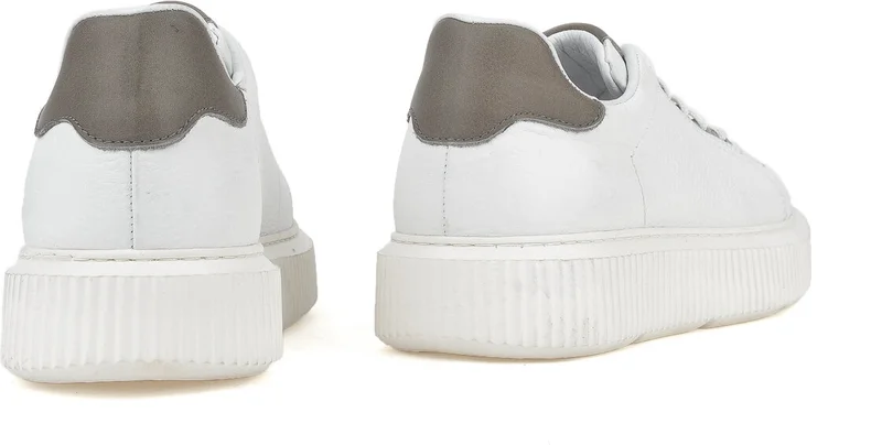زيا Ziya Ziya, Men's Genuine Leather Sneaker 1331026Z2049 White