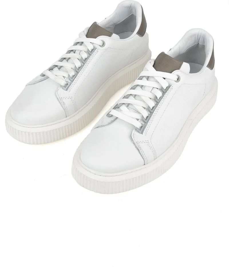 زيا Ziya Ziya, Men's Genuine Leather Sneaker 1331026Z2049 White