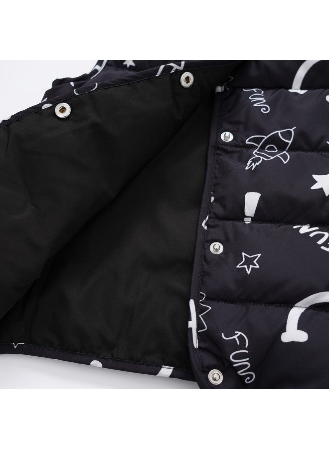 YaYa Baby Liner Children's Down Vest Boys Girls Vest Breathable Warm Lightweight School Uniform Essential - Image 4