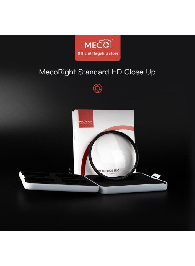 MECO Microlens Macro 1/2/4/8 Times Magnification Filter 43/49/52/58/67/72/77/82mm-Color:58mm-HD Macro Close-up Lens 1 Times  - Image 5