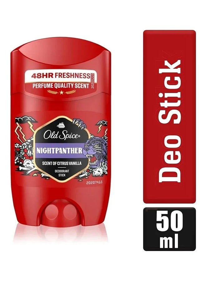 Old Spice Nightpanther Deodorant Stick for Men, 50ml, Pack of 6 - Image 2