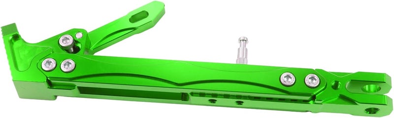 TIRGE Universal Motorcycle CNC Kickstand Adjust Tripod Holder - Green (26cm-30cm) - Image 2