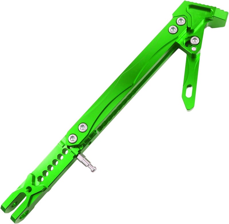 TIRGE Universal Motorcycle CNC Kickstand Adjust Tripod Holder - Green (26cm-30cm) - Image 5