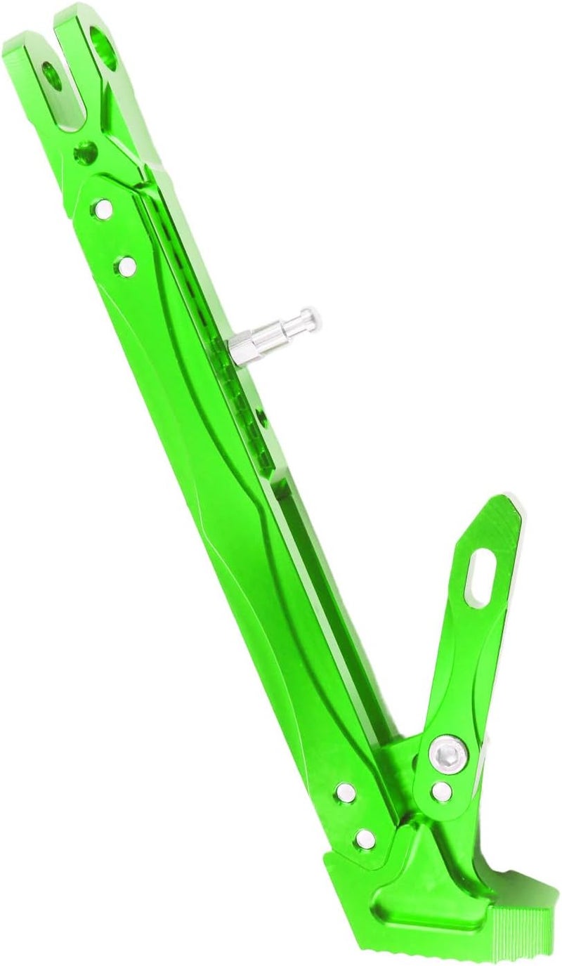 TIRGE Universal Motorcycle CNC Kickstand Adjust Tripod Holder - Green (26cm-30cm) - Image 4