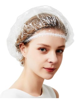 Disposable Shower Cap 100 Pcs Thickening Women Waterproof Shower Hat High Elastic Conditioning Steam Cap for Hair Treatment, Women Spa, Travel, Men and Hotel-Normal Size - pzsku/Z67A7C7FEE23F4E85AA27Z/45/_/1718108222/f47d6f94-590e-44e3-896d-4076637aa4f8