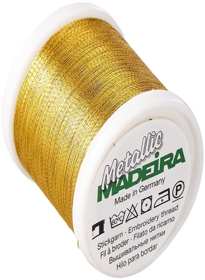 Madeira Tacony Corporation Madeira Metallic Thread 200 Meters-Gold - Image 3