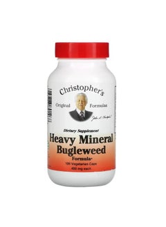 Christopher's Original Formulas Heavy Mineral Bugleweed Formula 400 mg 100 Vegetarian Caps  - Image 1