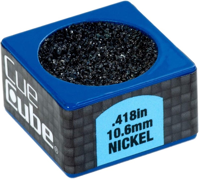 Cue Cube Pool Billiard Cue TIP Tool 2 in 1 Shaper Scuffer Nickel or Dime Radius Choose Your Color - Image 3