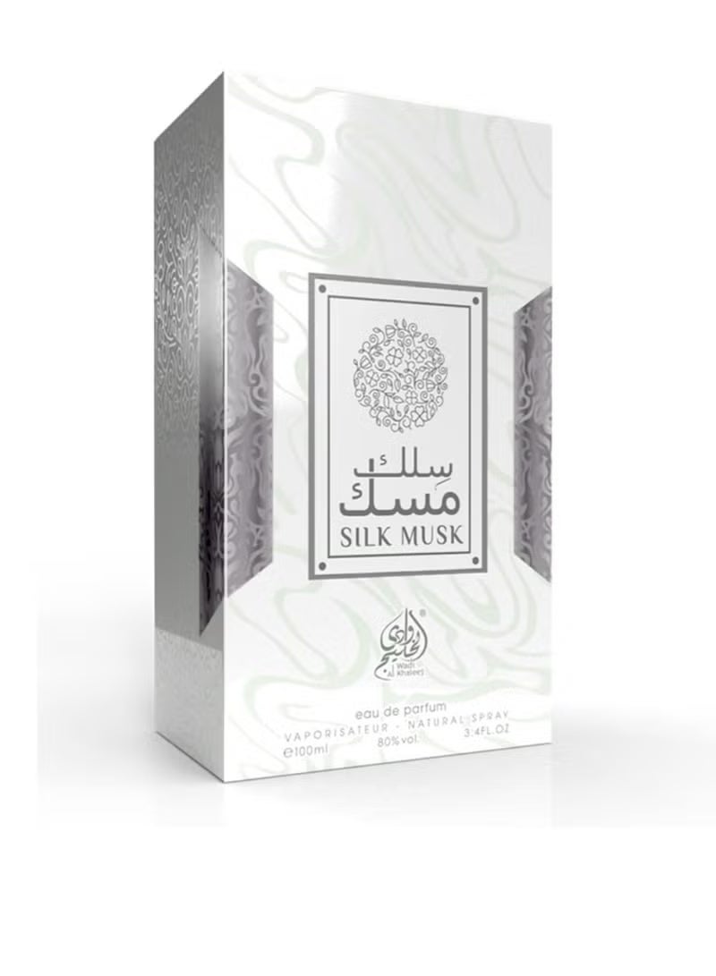 وادي الخليج عطر سلك مسك رائحة هادئة وناعمة للنساء او دي بارفان 100مل - Image 2