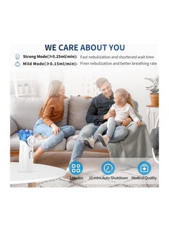 Swift البخاخات الشبكية اللاسلكية المحمولة 3 أوضاع للأطفال/الكبار تستخدم البخاخات المحمولة بالموجات فوق الصوتية القابلة لإعادة الشحن  - Image 4