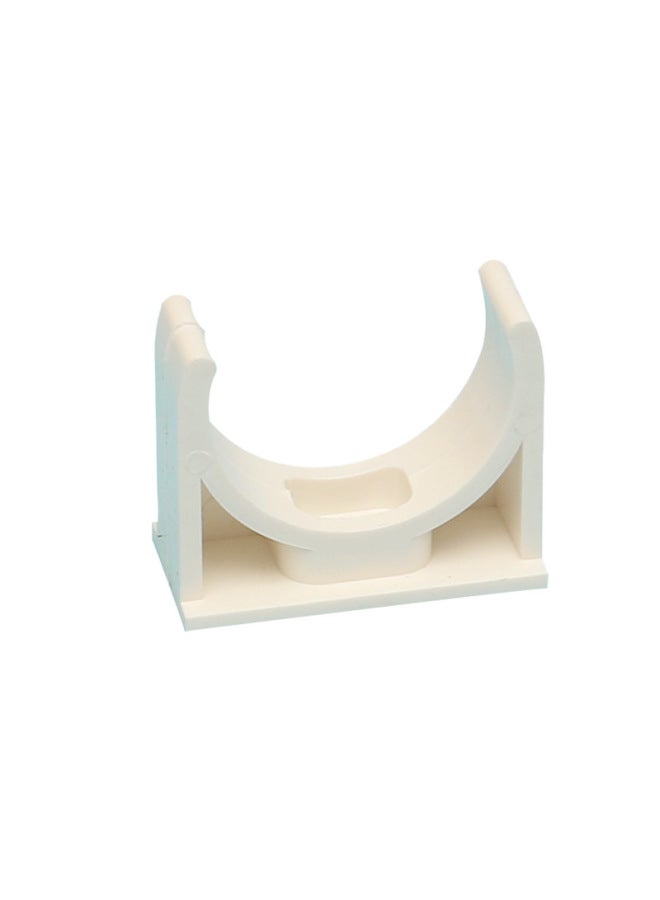 Assemble White Pvc Forced Code Pipe Clamp Electrician Threading Pipe U-shaped Fixed Card Water Supply Threading Pipe U-shaped Card Riding Card-Specifications And Models:20 200 PCs/bag  - Image 5