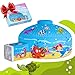 Skywin Air Tent for Kids 77 x 50 Builds in 30 Sec Toddler Tents Indoor for Imaginative Play Spacious Kids Forts Indoor Playhouse for Boys  Girls Ages 314 Fan Not Incl Ocean Bubble - Image 4
