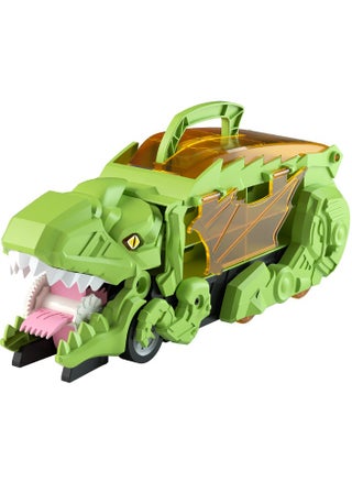 Green container truck