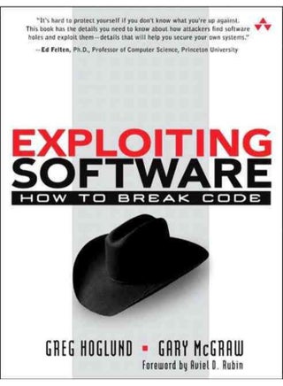 Exploiting Software: How to Break Code - pzsku/Z67A84E499C69CC2D708BZ/45/_/1705919342/97d5d09f-fb46-4edd-8781-96cbdd292199