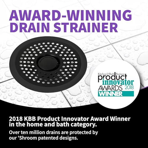 Shower Shroom ShowerShroom Ultra Matte Black Hair Catcher, Stainless Steel Drain Protector, Fits All Shower Drains - Image 2