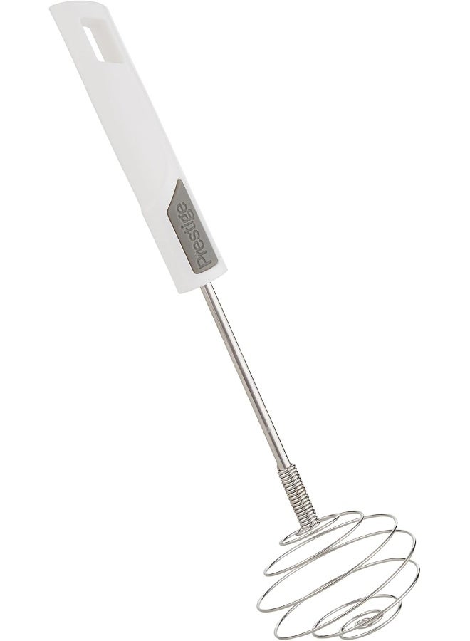 Prestige Egg Whip, White [PR54523], Stainless Steel White 2.2x25.8x8cm - Image 1