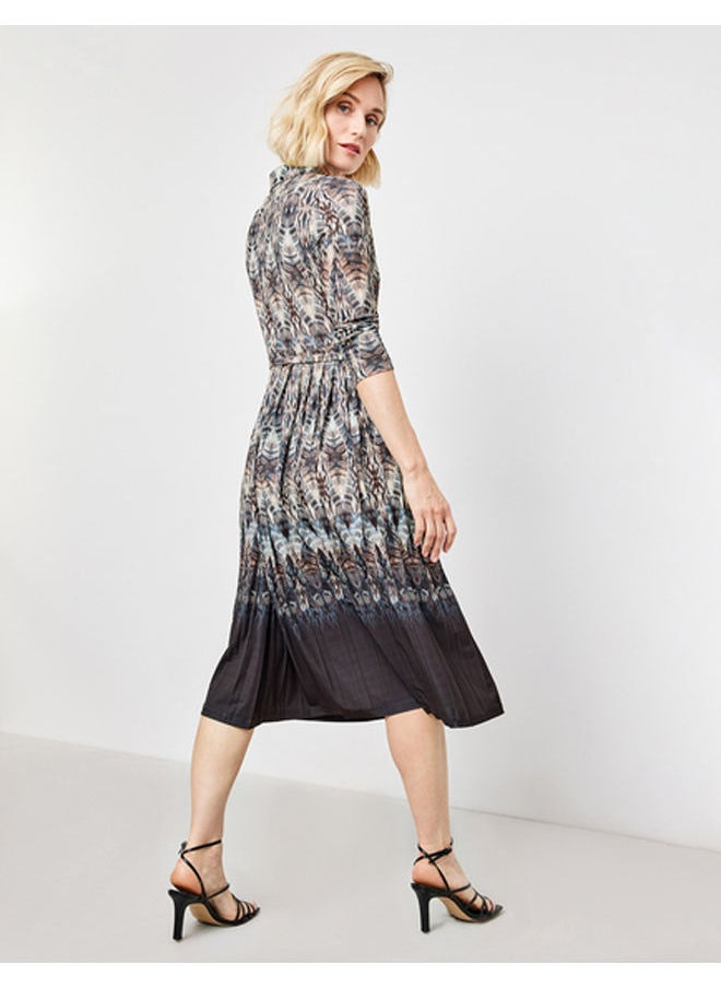 GERRY WEBER - Dress with a mixed pattern - Image 1