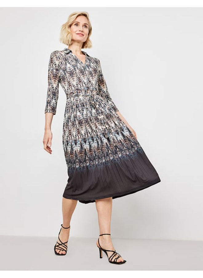 GERRY WEBER - Dress with a mixed pattern - Image 1