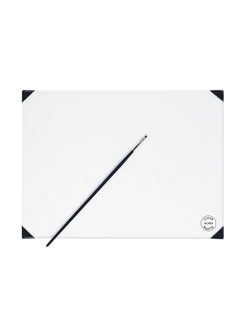 New wave New Wave POSH Glass Artist Palette | Clear Glass, 12 x 16 inches, Paint Palette, Painting Palette, Glass Palette, for Use with All Art Media, Oil Paint Palette, Made in USA  - Image 1