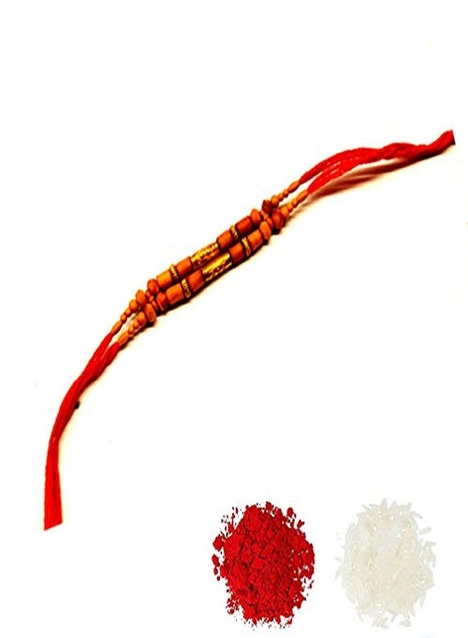 KARTMEN Shree | Rakshabandan | Rakhi for brother | Scented Rakhi | Beautifull Rakhi for Raksha bandhan Design-1 (pack of 2)