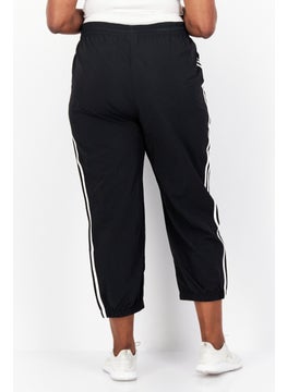 Adidas Women Regular Fit Training Track Pant, Black  - Image 2