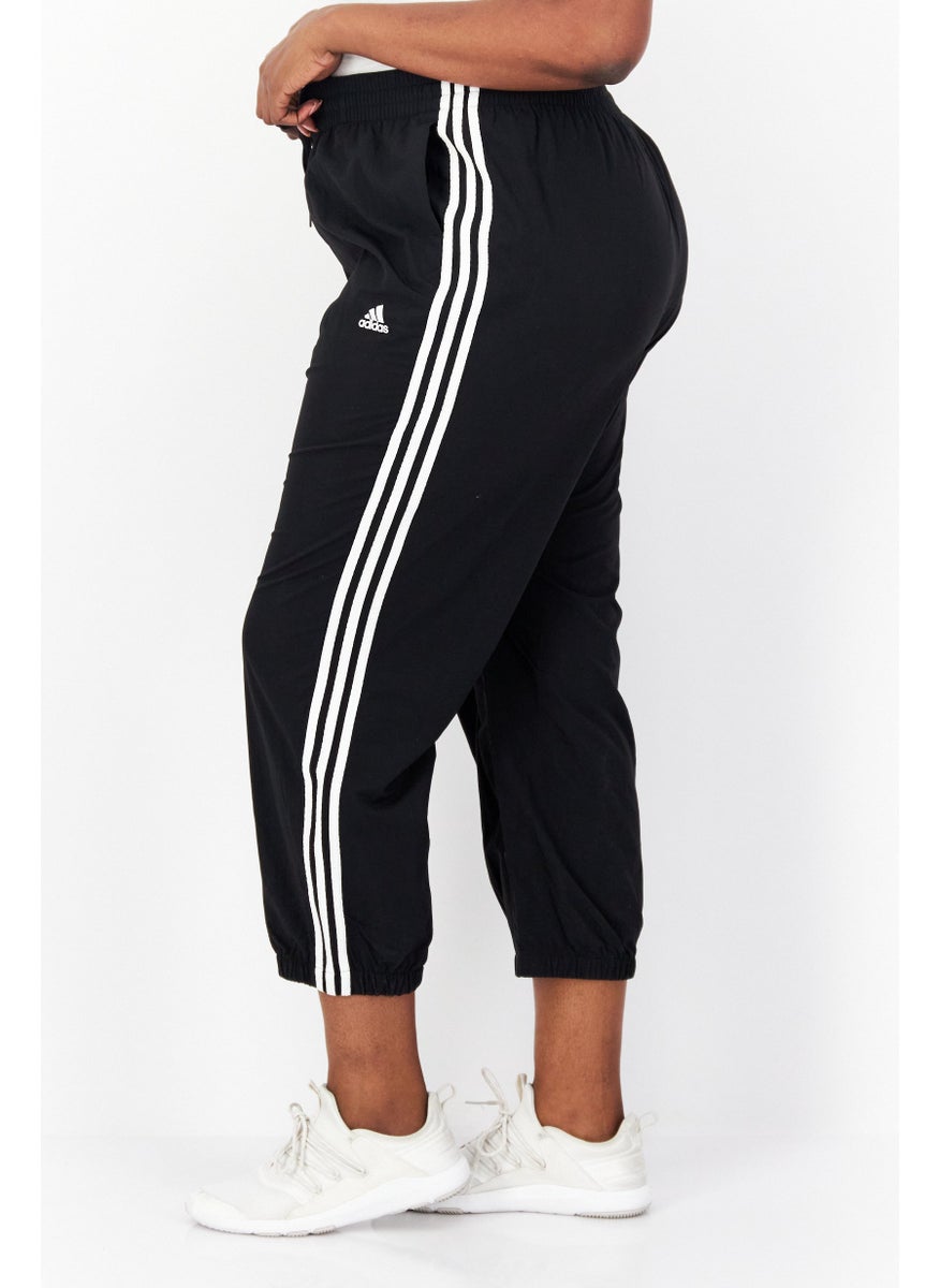 Adidas Women Regular Fit Training Track Pant, Black  - Image 1