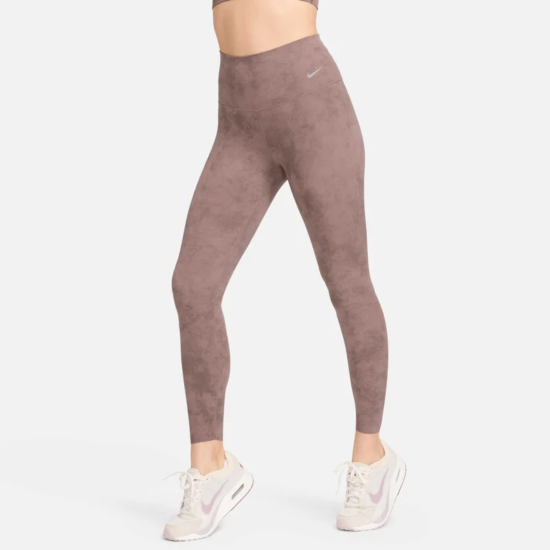 Nike taupe Women's Zenvy Tie-Dye Gentle-Support Leggings for Women | Best Price UAE