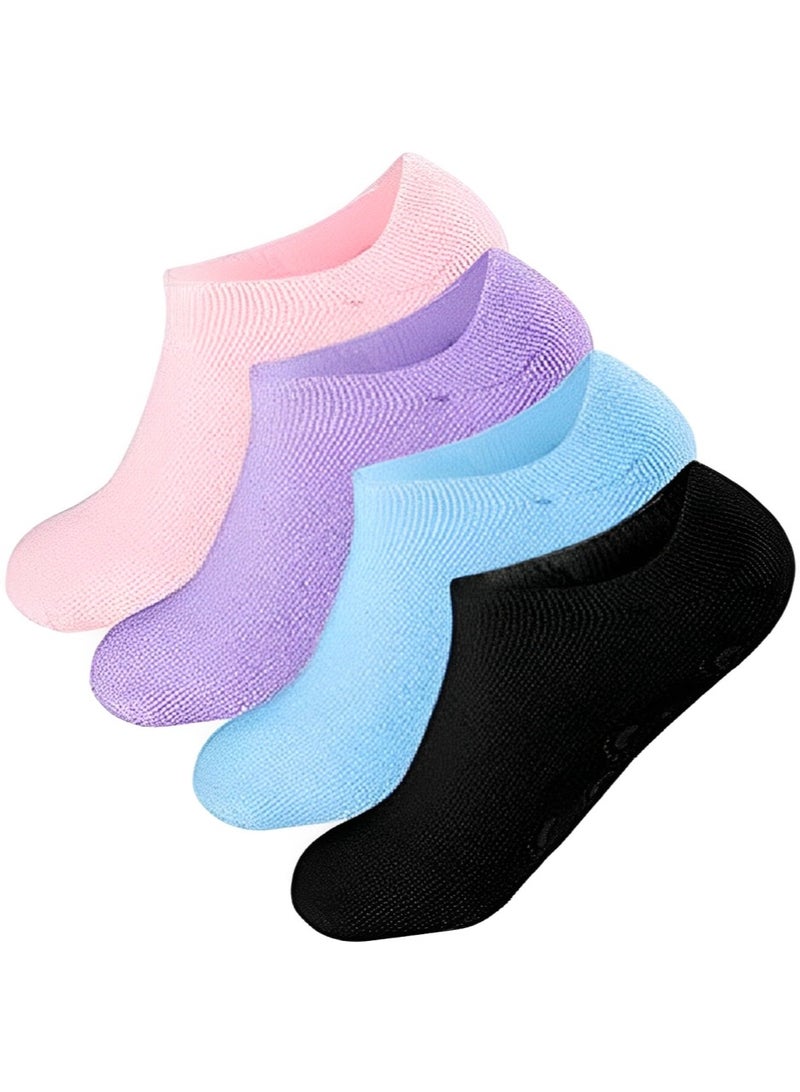 Generic Silicone Infused Socks with Essential Oils for Dry Feet (Multicolor)  - Image 1