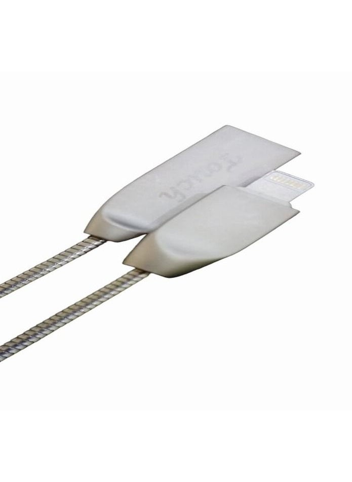Touch Metal charging and data transfer cable for iPhone 105i  - Image 1