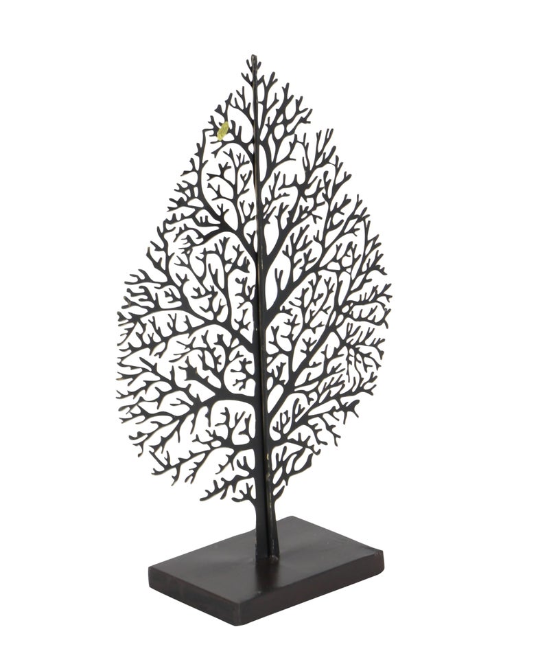 Deco 79 Metal Tree Decorative Sculpture Home Decor Statue, Accent Figurine 11" x 4" x 16", Gold - Image 3