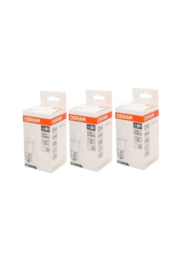 Osram - Osram LED Class A 10W Day Light 3Pc Promo Pack - Image 1