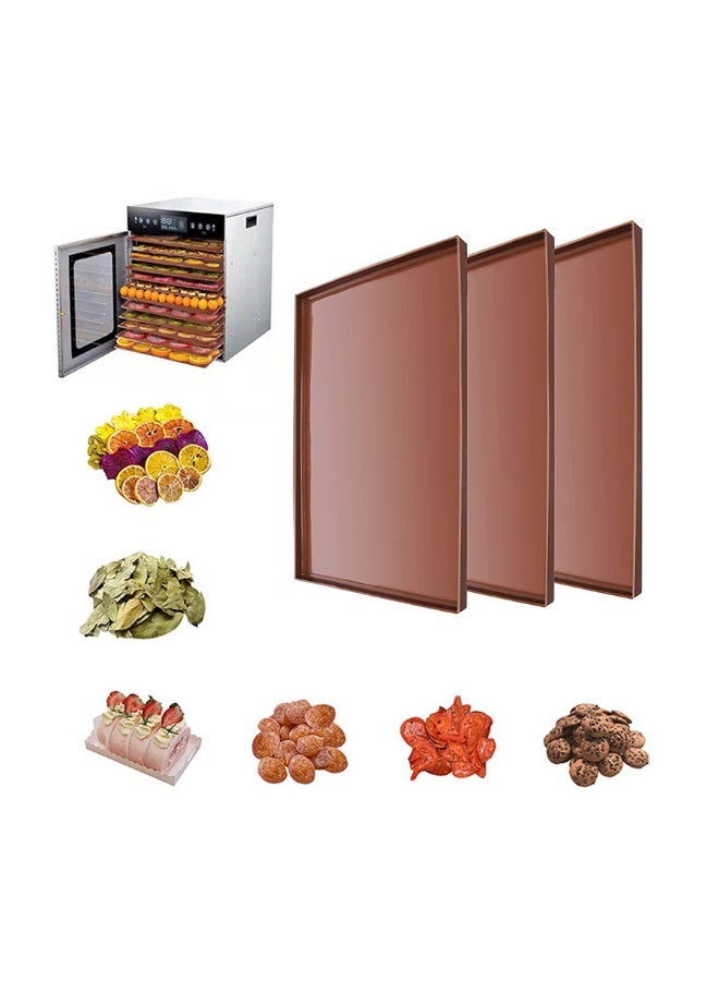 3-قطعة فرن الخبز عموم ، سيليكون سادة ، ارتفاع درجة الحرارة مقاومة الخبز سادة ، الخبز عموم سادة ، المنزلية الخبز الفاكهة الجفاف أداة - Image 2