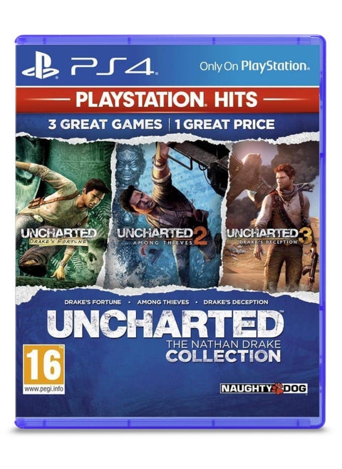 Uncharted The Nathan Drake Collection  PS4  Action Adventure Game Collection
