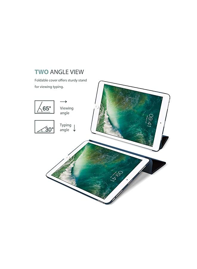 Procases ProCase iPad Pro 12.9 2017/2015 Case (Old Model, 1st & 2nd Gen), Ultra Slim Lightweight Stand Smart Case Shell with Translucent Frosted Back Cover for Apple iPad Pro 12.9 Inch -Navy - Image 5