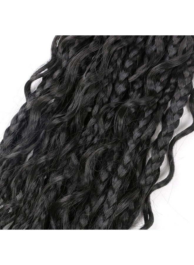 ال ام زد اي ام ضفائر شعر كروشيه على شكل صندوق من Goddess بطول 14 بوصة، ضفائر شعر كروشيه على شكل صندوق بوهو، عبوة من 8 ضفائر شعر كروشيه بوهيمية، ضفائر شعر كروشيه صناعية، وصلات شعر مضفرة للنساء ذوات البشرة السمراء - Image 5