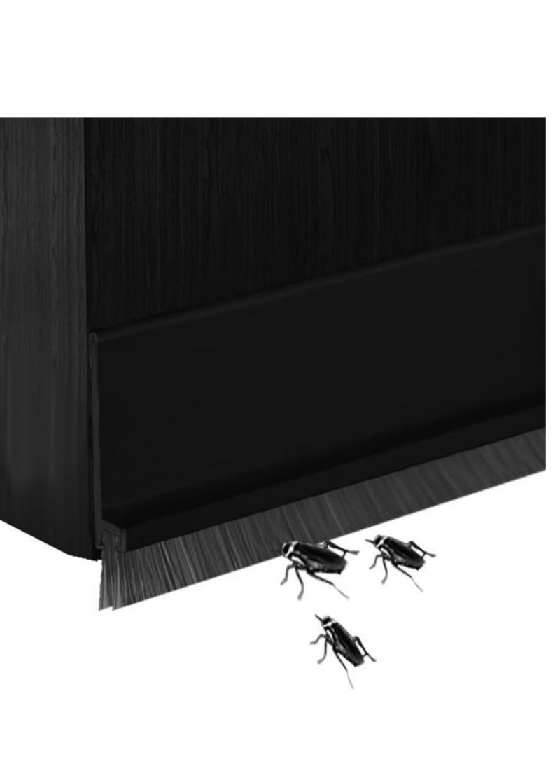 New Product Upgraded With Silicone Material Door Draft stopper, Bottom Seal for Exterior & Interior Doors Blocker for Insects Dust Noise and weather Stripping - Image 1