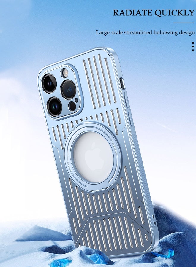 DUNISO iPhone 15 Pro MAX Phone Case 6.7" Full Body Protective Phone Cover With Crossbody Strap Anti-fall Phone Case Built-in Screen and Camera Protector For Apple 15 Pro MAX Phone Case - Image 3