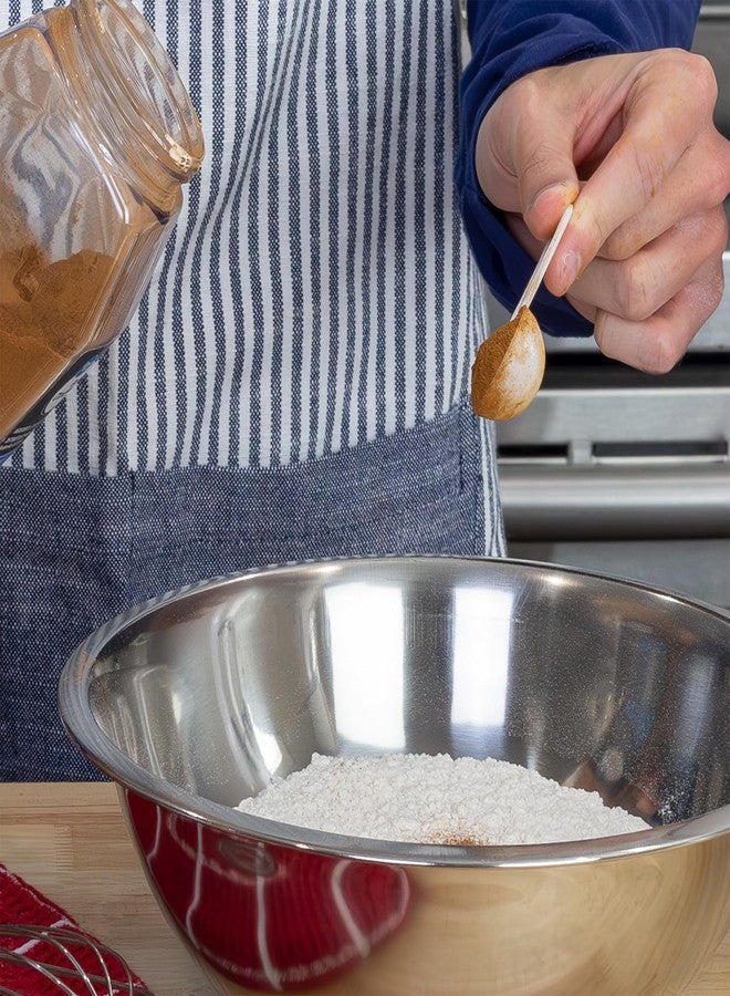 Cornucopia Brands Bulk Pack of Teaspoon Measuring Spoons (24-Pack); 5 ml / 5 cc Scoops Which Fit Inside a Spice Bottle - Image 4