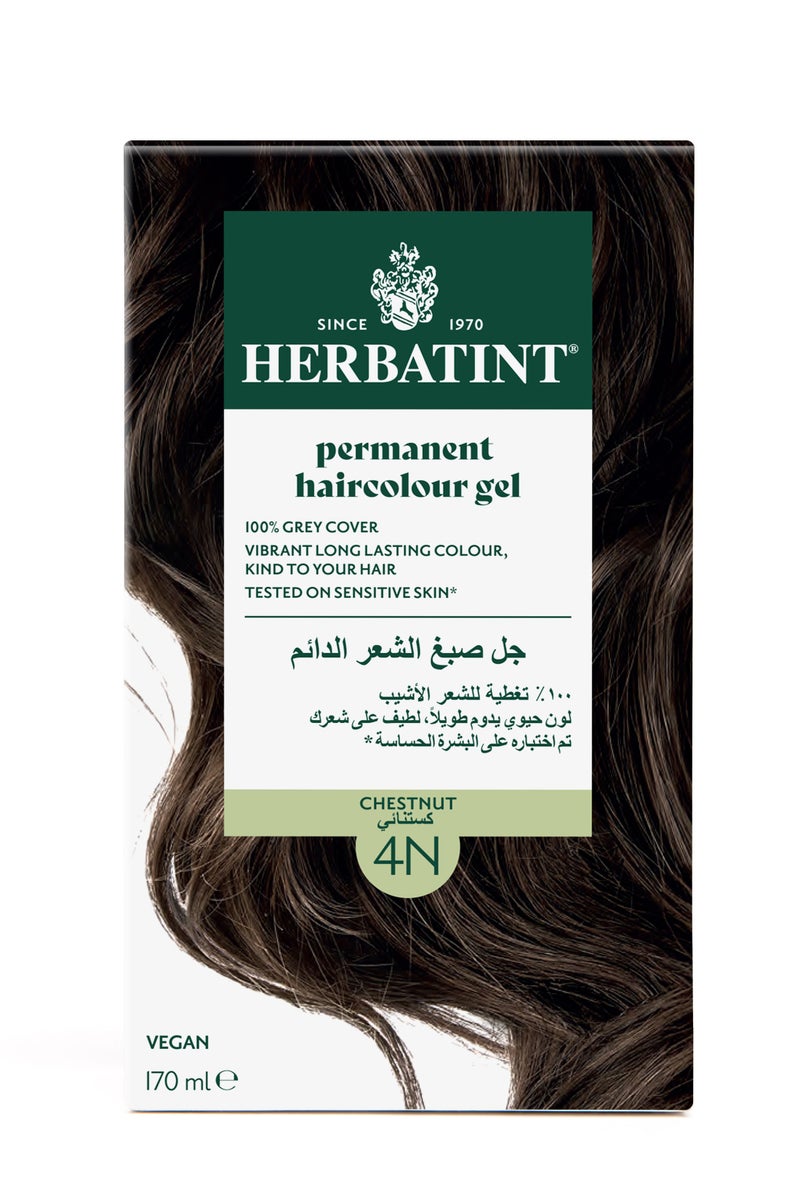 Herbatint Hair Color 4N Chestnut - Image 1