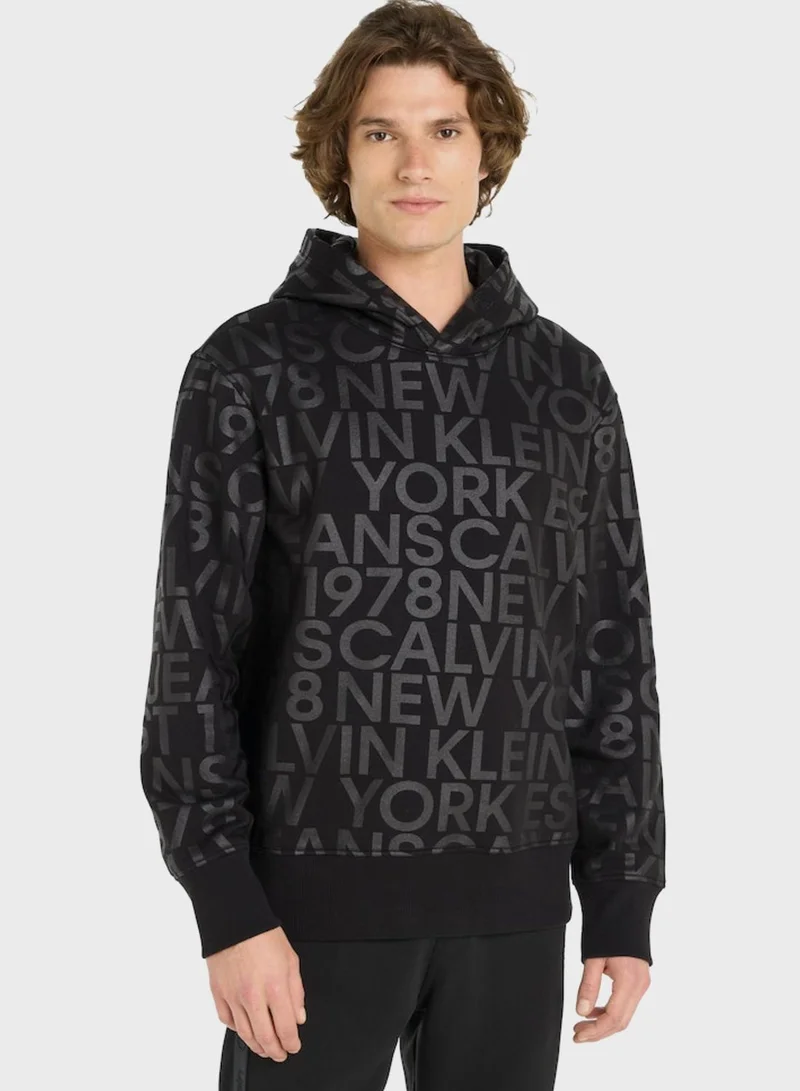Calvin Klein Jeans Printed Hoodie