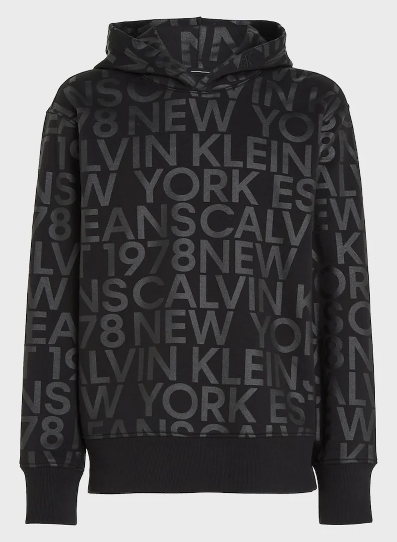 Calvin Klein Jeans Printed Hoodie