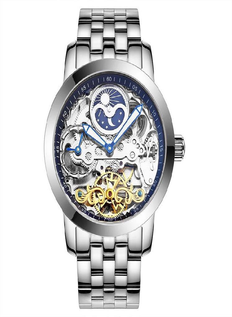 Eckek - AILANG Watch Men's Machinery Watch Men's Watch Full Automatic Flight Wheel Machine Waterproof Hollow Men Watch - Image 1