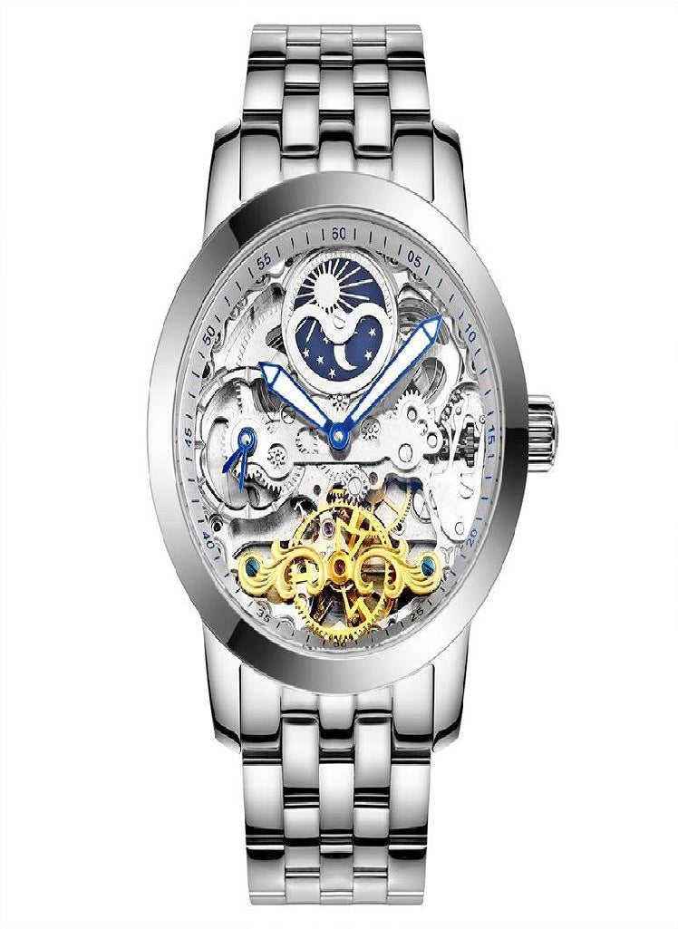 Eckek - AILANG Watch Men's Machinery Watch Men's Watch Full Automatic Flight Wheel Machine Waterproof Hollow Men Watch - Image 1