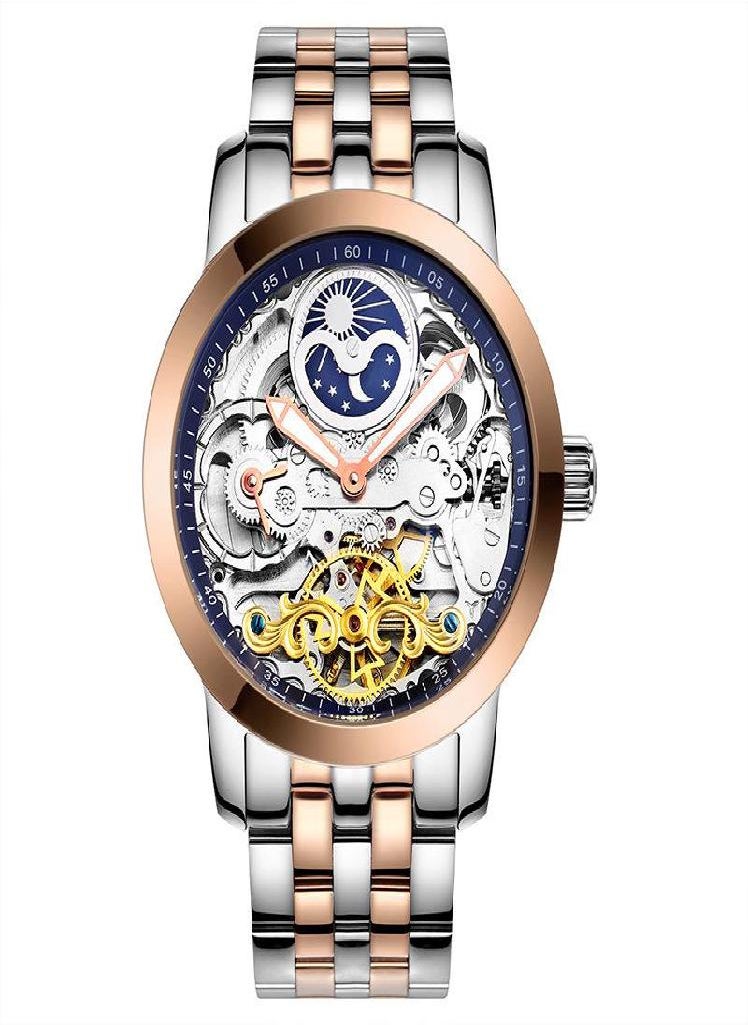 Eckek - AILANG Watch Men's Machinery Watch Men's Watch Full Automatic Flight Wheel Machine Waterproof Hollow Men Watch - Image 1