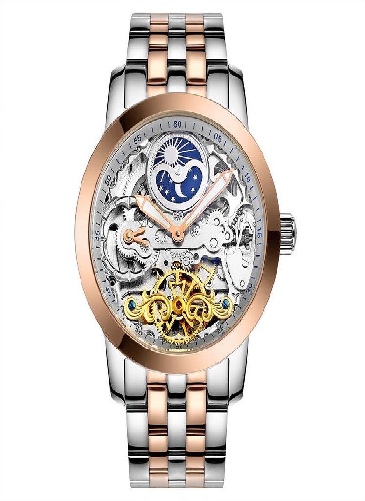 Eckek - AILANG Watch Men's Machinery Watch Men's Watch Full Automatic Flight Wheel Machine Waterproof Hollow Men Watch - Image 1