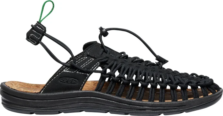 Keen UNEEK II CONVERTIBLE X SANDALS BLACK/JOLLY GREEN