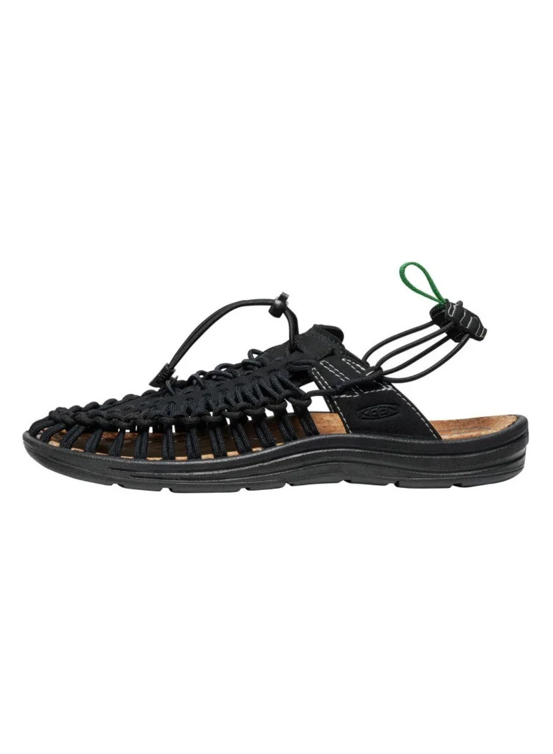Keen UNEEK II CONVERTIBLE X SANDALS BLACK/JOLLY GREEN